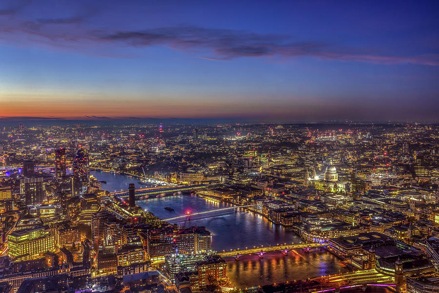 The Shard London, Scenery, England Photograph by Zaman Khan - Fine Art ...