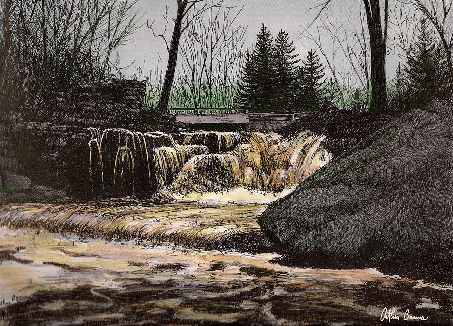 The Shelby Falls Painting