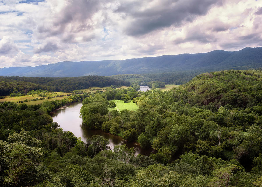The Shenandoah River Photograph by Susan Rissi Tregoning