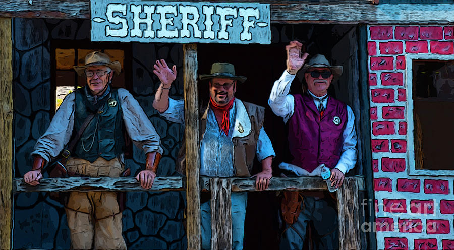 The Sheriff Patrol Photograph by Grace Grogan