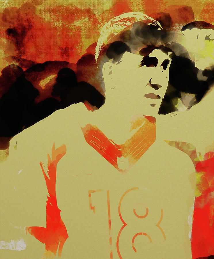The Sheriff Peyton Manning  Mixed Media by Brian Reaves