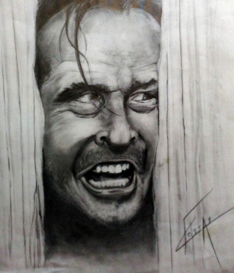 The Shining Drawing by Kostas Fine Art America