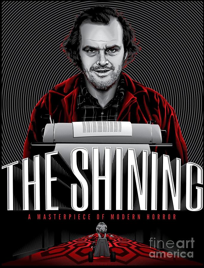 The Shining Mixed Media by Michael Butkovich - Fine Art America