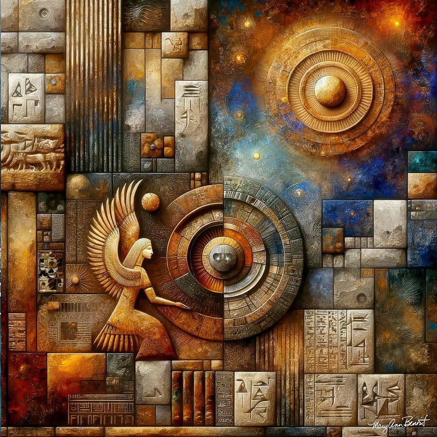 The Shining Ones #7 Digital Art by Mary Ann Benoit The Shining Ones #7 Digital Art by Mary Ann Benoit