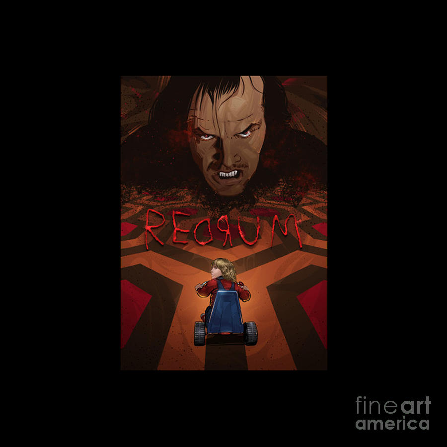 The Shining Redrum Drawing by Suci Purwanti | Fine Art America