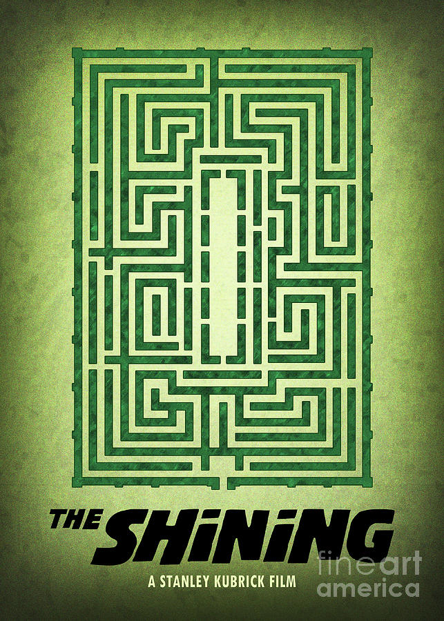 The Shining Digital Art - The Shining - The Maze by Bo Kev