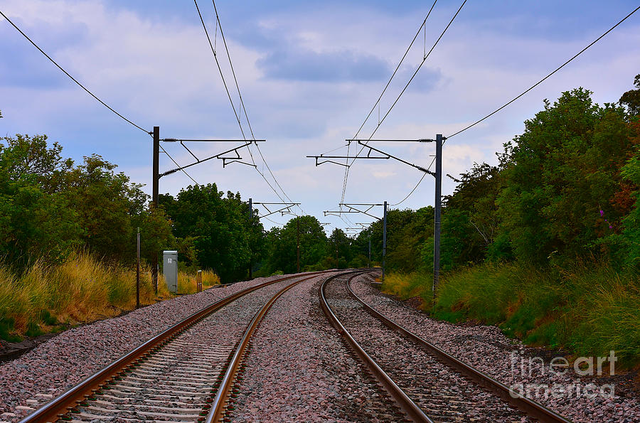 The Shotts Railway Line Photograph by Yvonne Johnstone