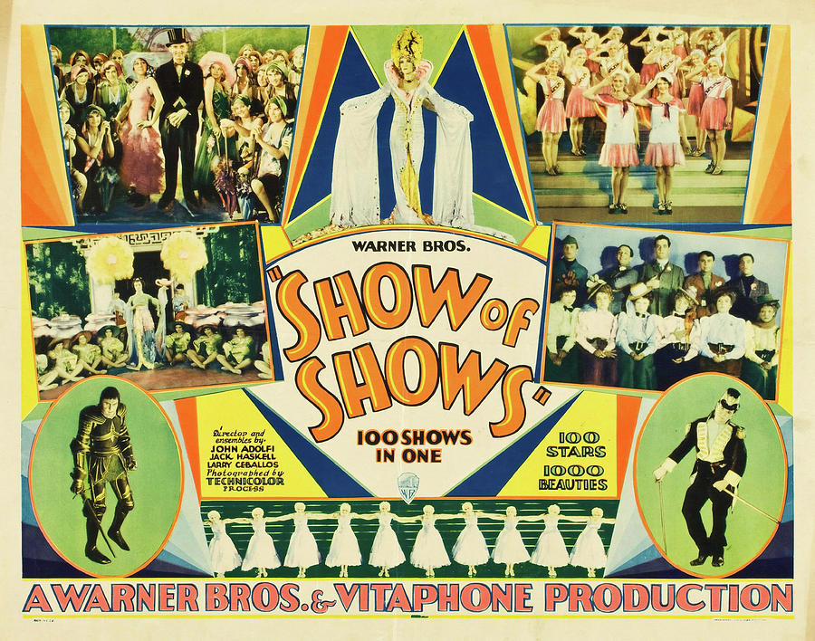 THE SHOW OF SHOWS -1929-, directed by JOHN G. ADOLFI. Photograph by Album