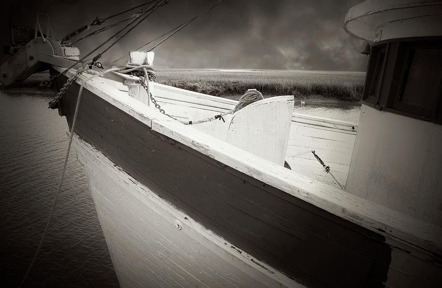 The Shrimp Boat Photograph by Bob Pardue