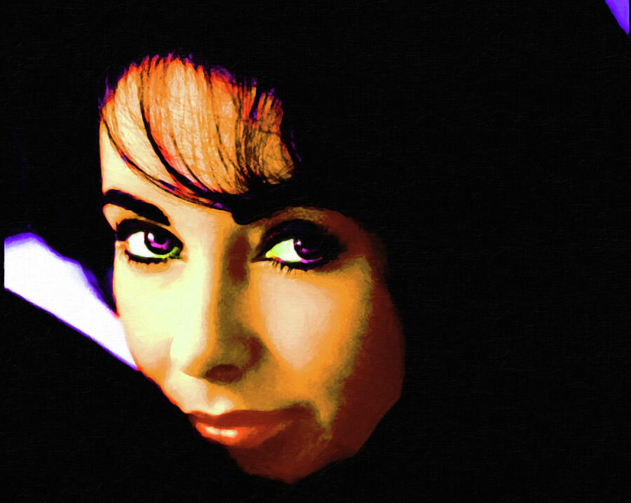 Elizabeth Taylor Photograph - The Shrinking Violet by Ben Stone