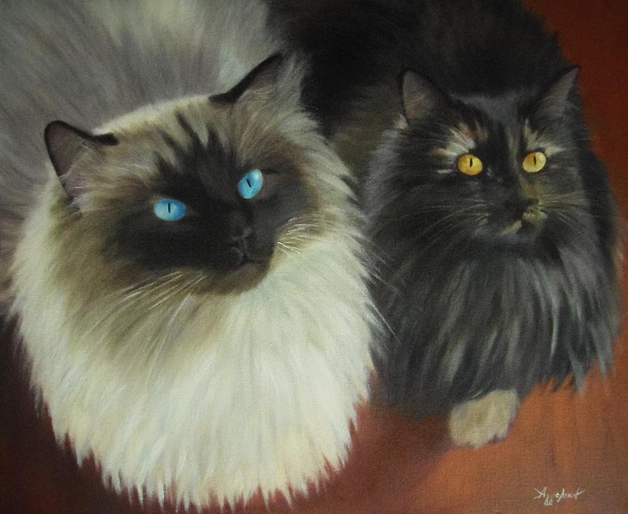 The Siberians Painting by Ageliki Alexandridou - Fine Art America