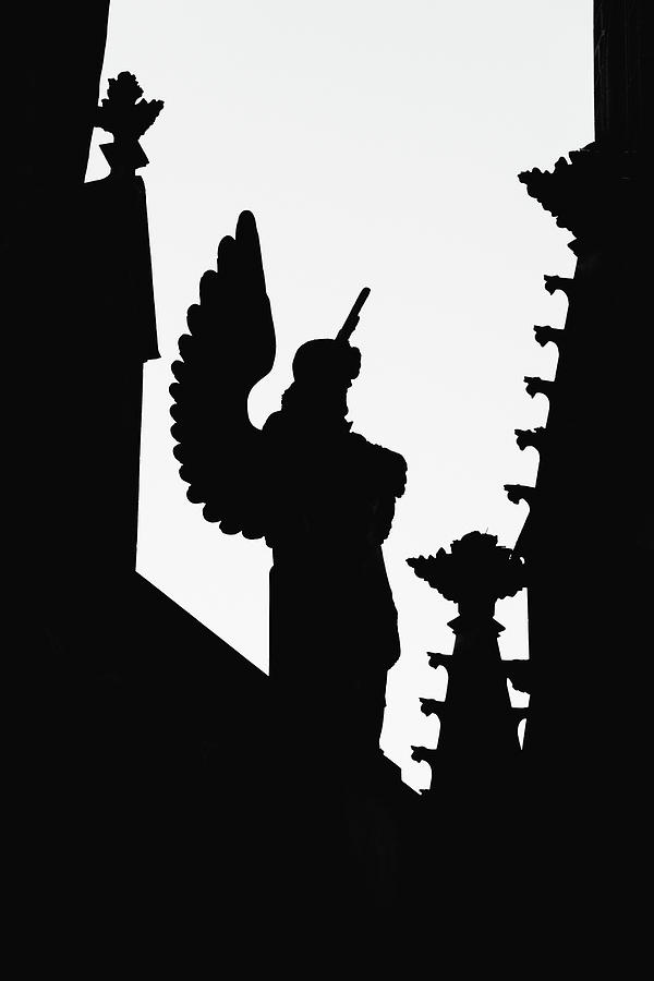 The Silhouette of an Angel  Photograph by Martin Vorel Minimalist Photography