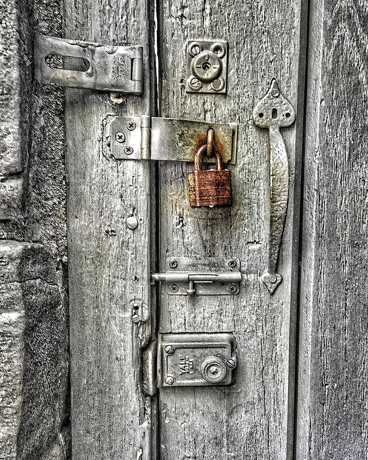 The Silver Door Photograph by Anthony M Davis