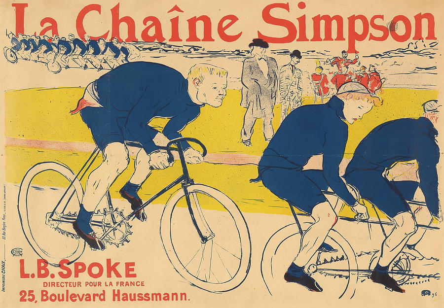 The Simpson Chain. Henri de Toulouse-Lautrec, French, 1864-1901. Painting by Henri de Toulouse-Lautrec The Simpson Chain. Henri de Toulouse-Lautrec, French, 1864-1901. Painting by Henri de Toulouse-Lautrec