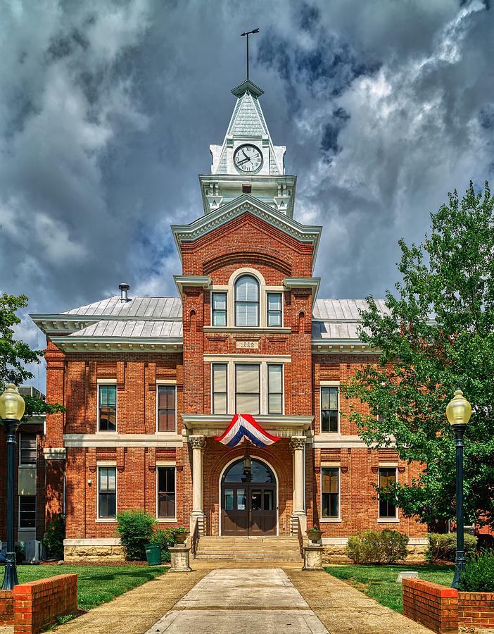 Architecture Photograph - The Simpson County Courthouse - Franklin, Kentucky by Mountain Dreams