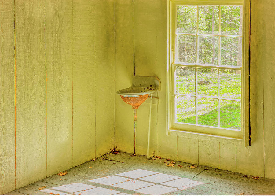 The Sink By The Window Photograph by Marcy Wielfaert