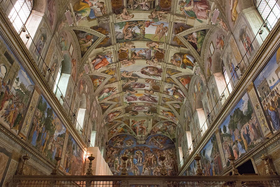 The Sistine Chapel Photograph by Carlo Morucchio | Fine Art America