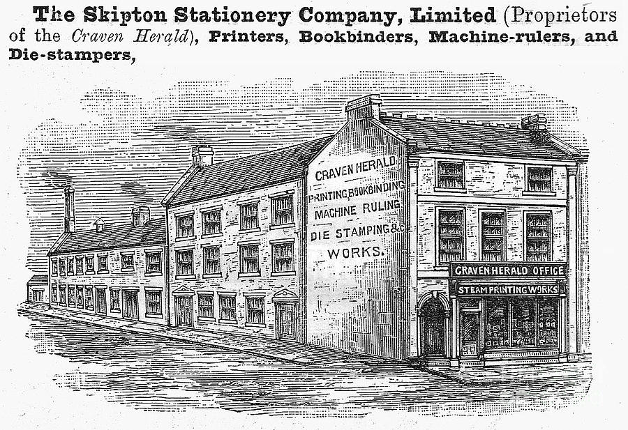 The Skipton Stationery Company, Limited Drawing by Mick Flynn