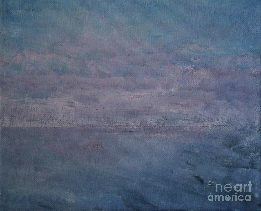 The Sky Turns Pink Painting by Jane See