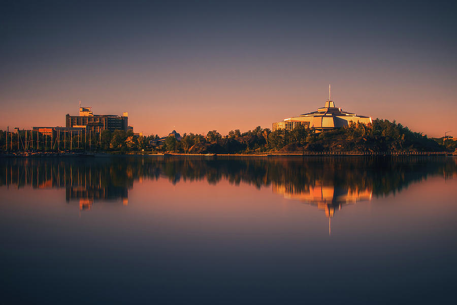 The skyline of Laurentian University and Science North Photograph by Jay Smith