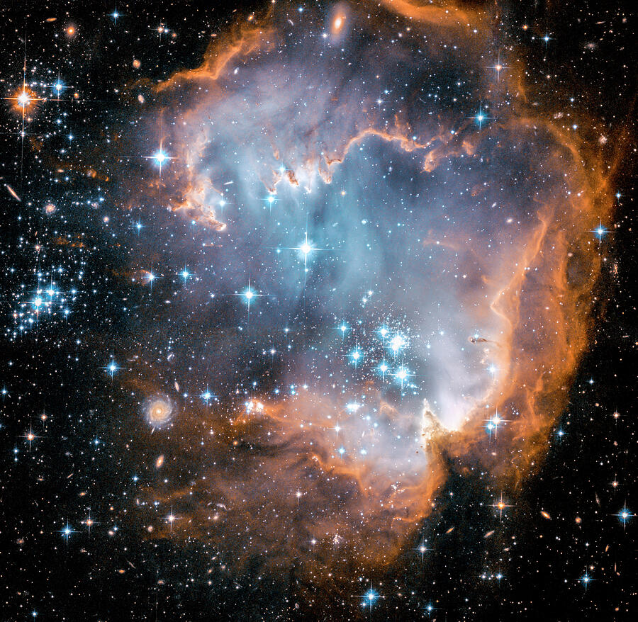 The Small Magellanic Cloud NGC 602 by NASA Hubble Space Telescope ...