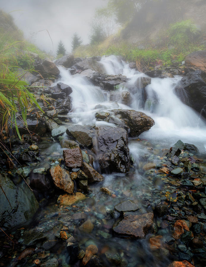 The Small Waterfall Near Uzungol Lake Photograph
