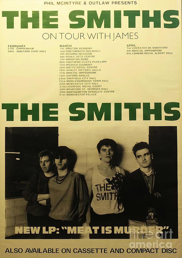 The Smiths Tour Painting by Faye Reid Pixels