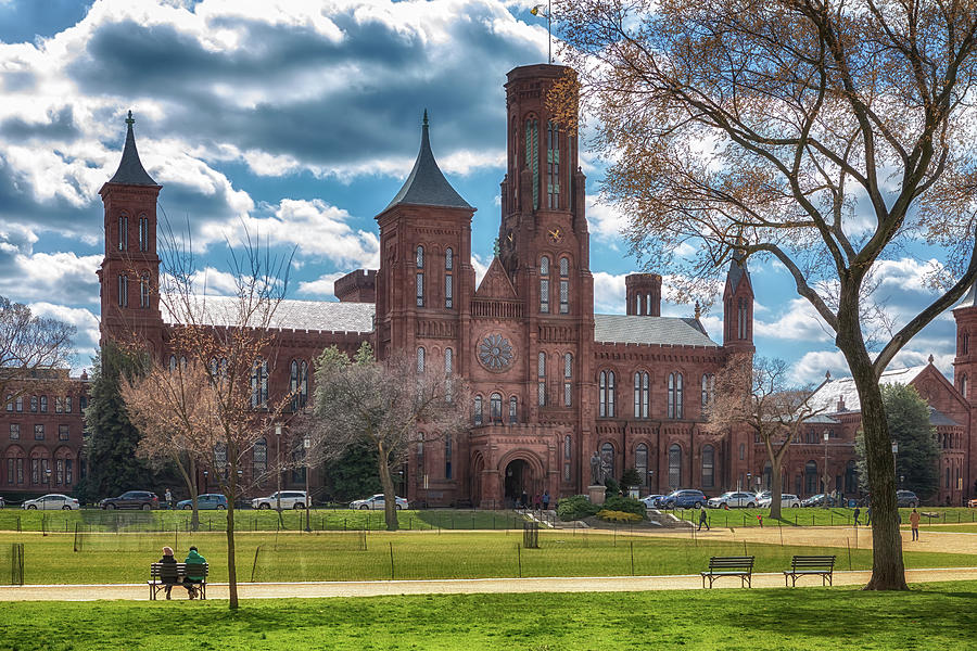 The Smithsonian Castle - Washington DC Photograph by Susan Rissi Tregoning
