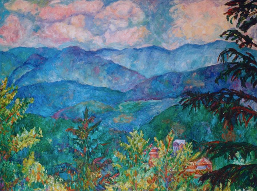 Nature Painting - The Smoky Mountains by Kendall Kessler