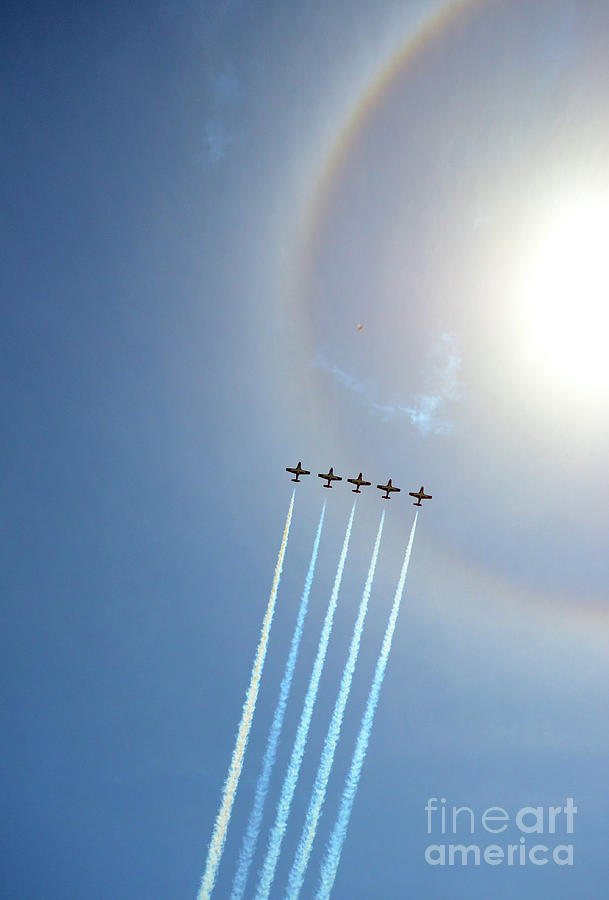 The Snowbirds Magic In The Sky 310 Photograph by Bob Christopher