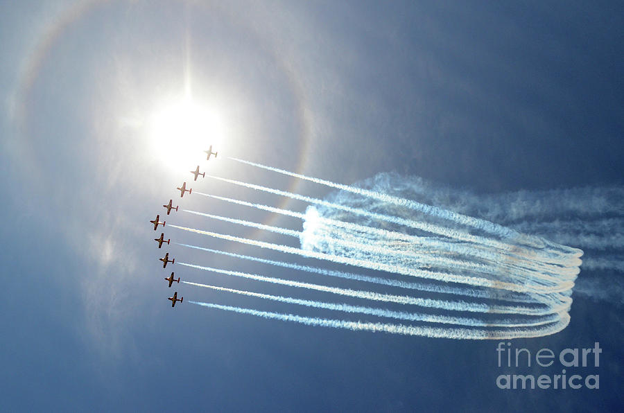 The Snowbirds Magic In The Sky 32 Photograph by Bob Christopher