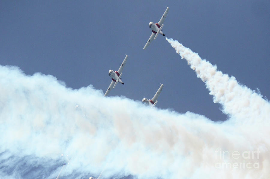 The Snowbirds Magic In The Sky 38 Photograph by Bob Christopher