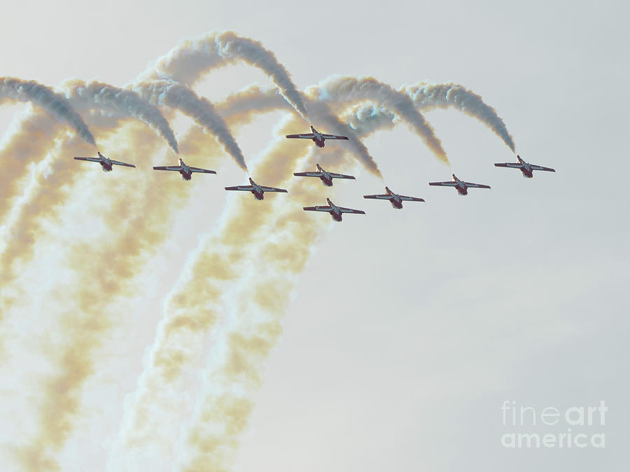 The Snowbirds Magic In The Sky 40 Photograph by Bob Christopher
