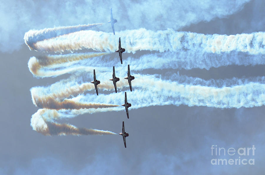 The Snowbirds Magic In The Sky 37 Photograph by Bob Christopher