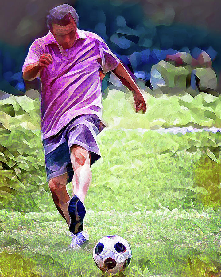 The Soccer Player Photograph by Reynaldo Williams