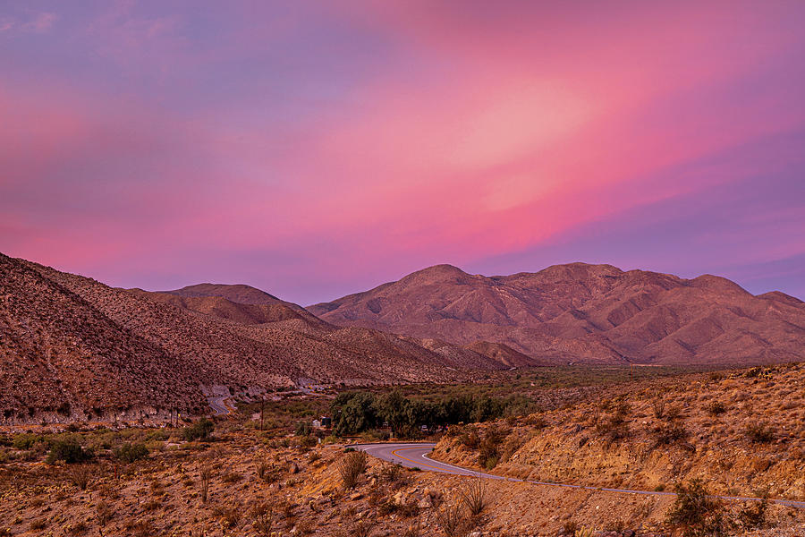The Soft Colorful Desert Photograph