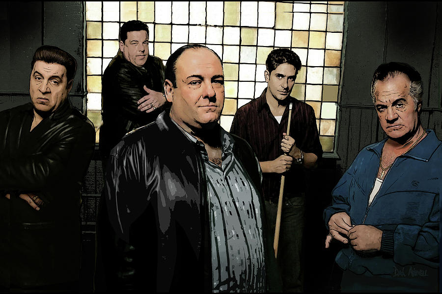 The Sopranos Painting by Dan Avenell - Fine Art America