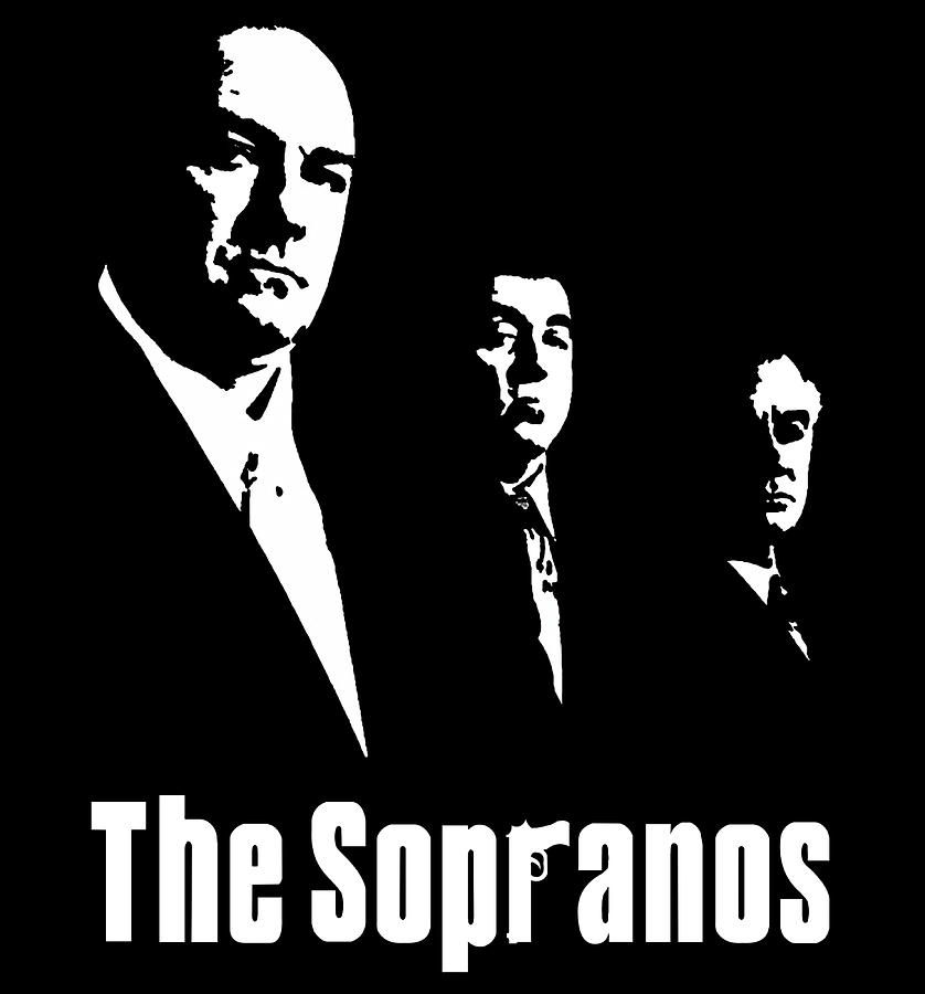 the sopranos tv show mafia crime Poster yellow Painting by Selina Wendy ...