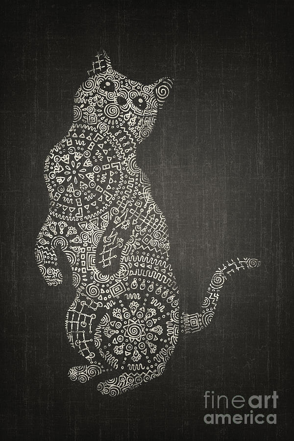 The Sorcerous Cat Digital Art by Ema Paraschiv The Sorcerous Cat Digital Art by Ema Paraschiv