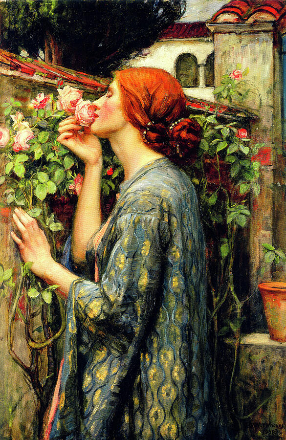 The Soul of The Rose John William Waterhouse 1908 Painting by John ...