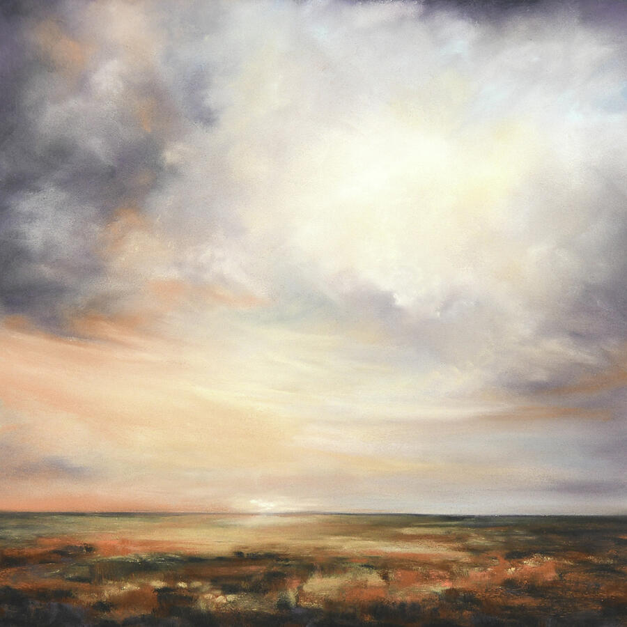 The Soul Of The Sky 6 Original Pastel Painting Painting by Jai Johnson
