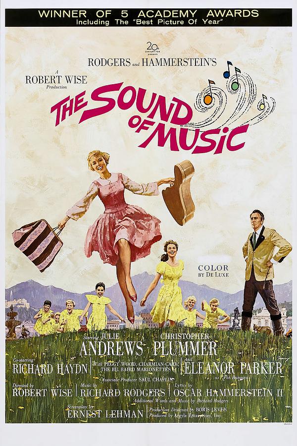 The Sound of Music, 1965 - art by Howard Terpning Mixed Media by Stars on Art