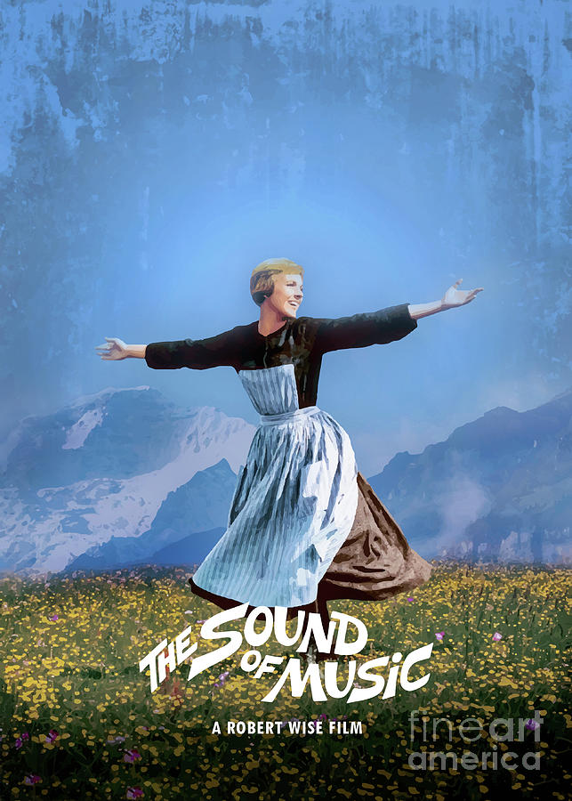 Julie Andrews Digital Art - The Sound Of Music by Bo Kev