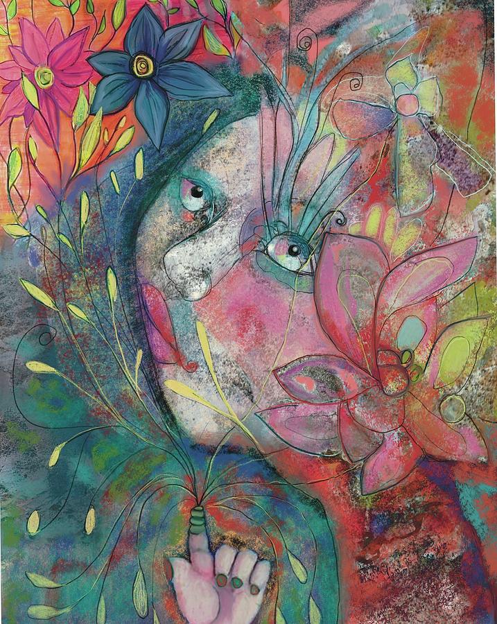 The Source Mixed Media by Suki Michelle