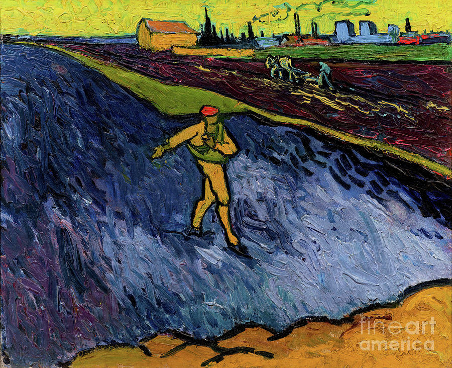 Pouch, The Sower, Vincent van Gogh