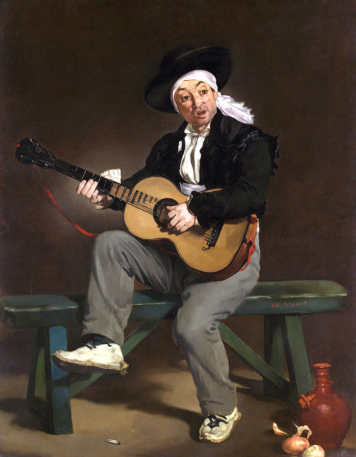 The Spainsh Singer                                                       Painting by Long Shot