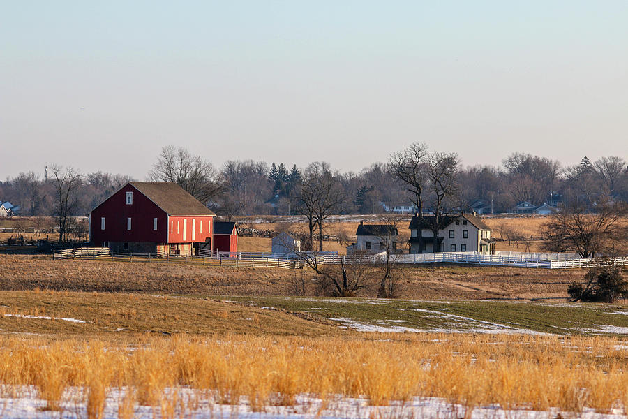 The Spangler Farm at Sunrise Photograph by William E Rogers - Fine Art ...