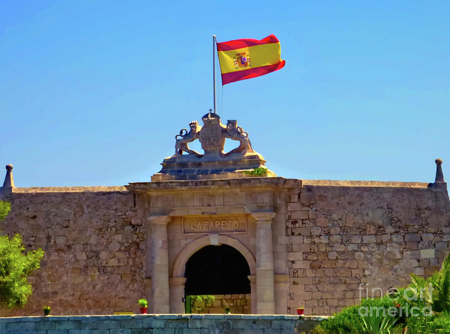 The Spanish Fort at Mahon or Mao Menorca Photograph by Pics By Tony