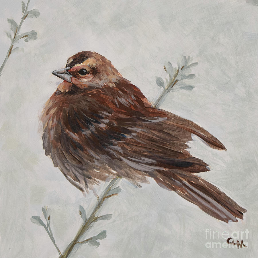 The Sparrow Painting by Cheryl McClure