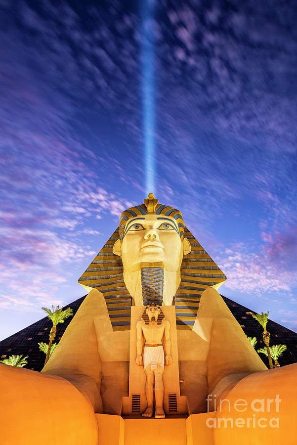 The Sphinx at Luxor Hotel in Las Vegas Photograph by FeelingVegas Wall Art and Prints